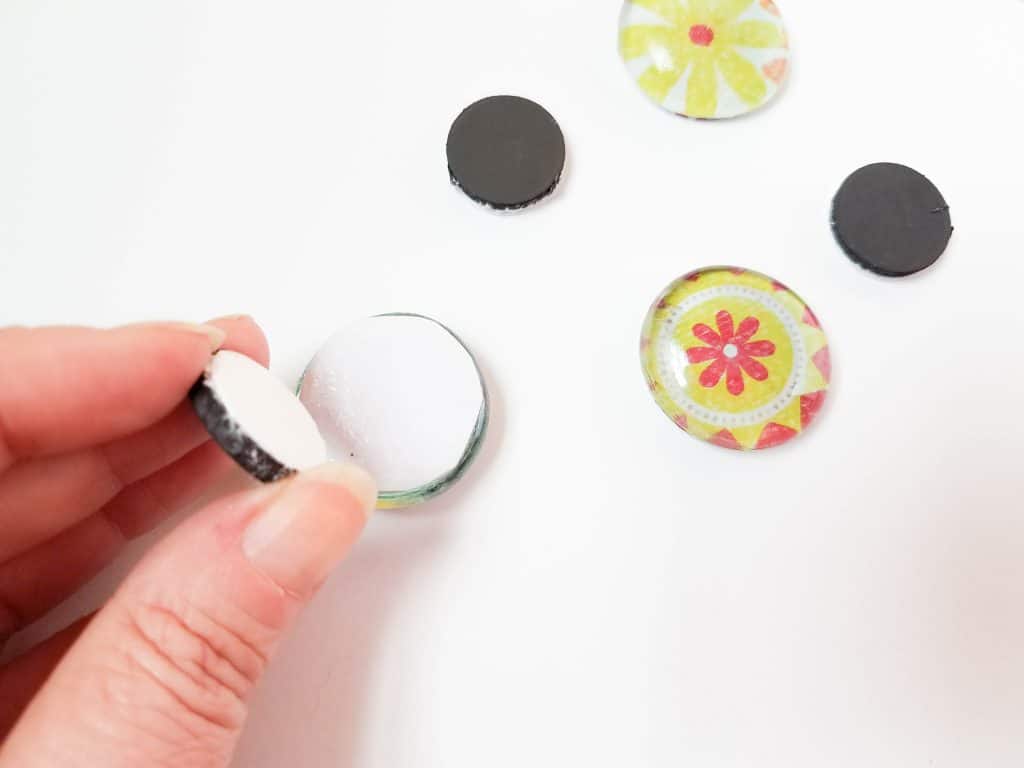 Getting Crafty with Kids - Glass Marble Magnets