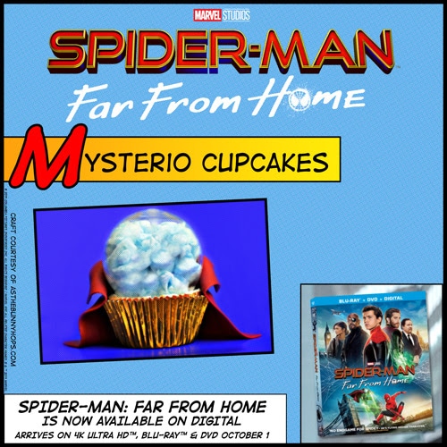 Spider-Man Far From Home Mysterio Cupcakes 