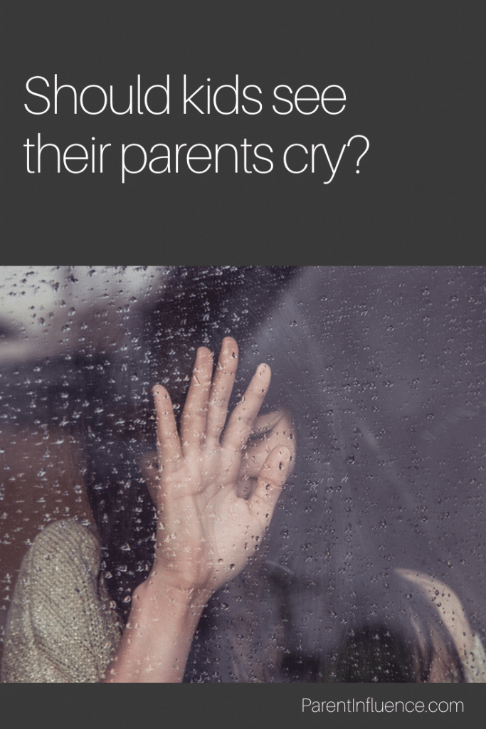 Should kids see their parents cry