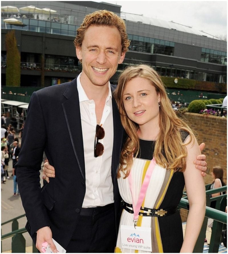 Tom Hiddleston and Emma Hiddleston.