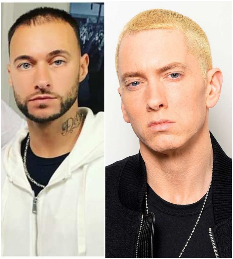 eminem with his brother