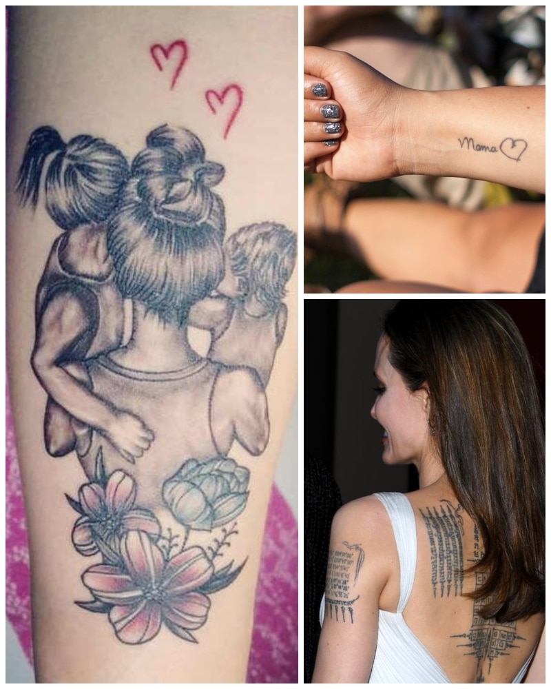 50+ Tattoos Moms Got to Show How Much Their Children Mean
