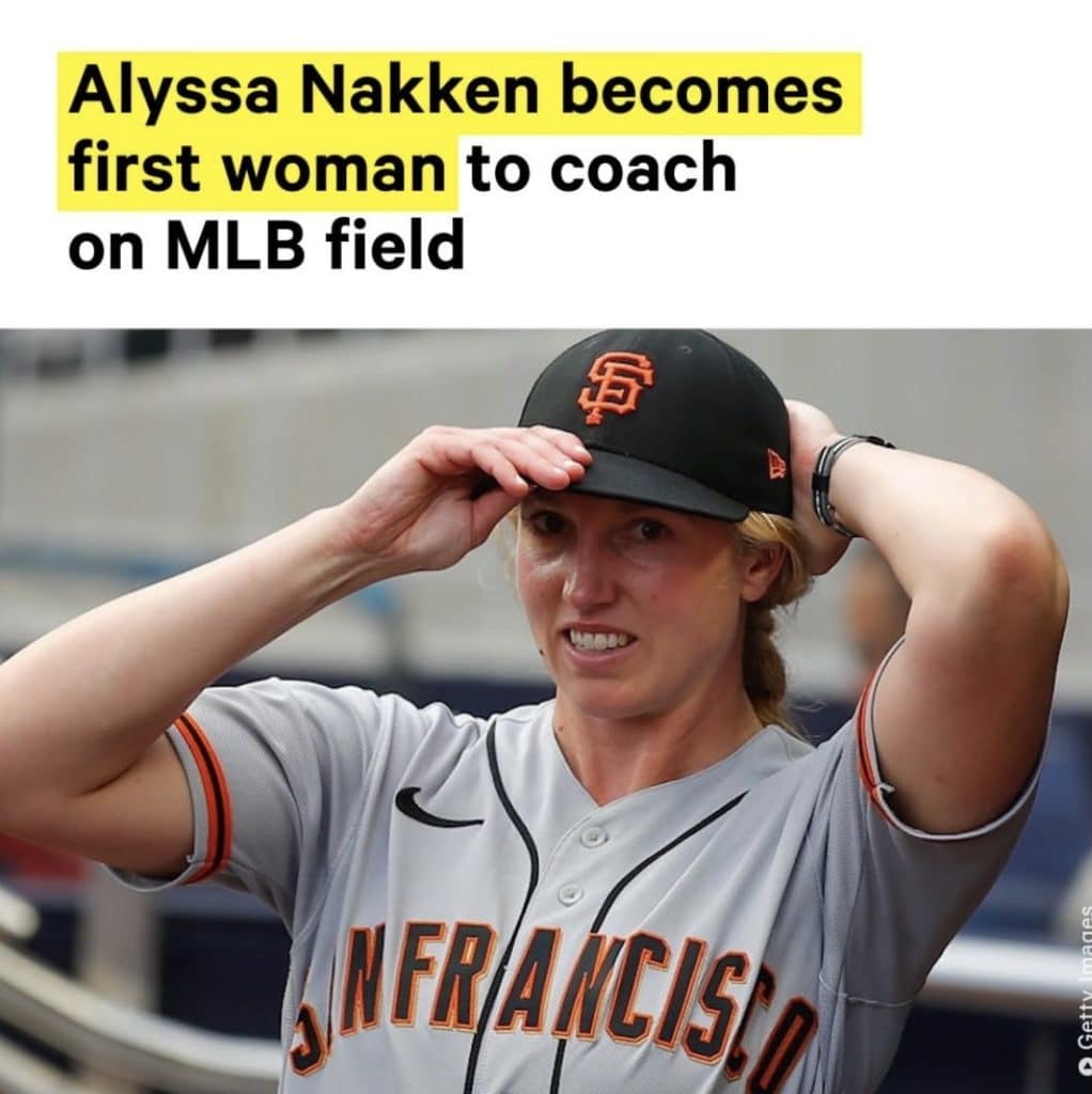 31-Year-Old Alyssa Nakken Creates MLB History; Becomes the First