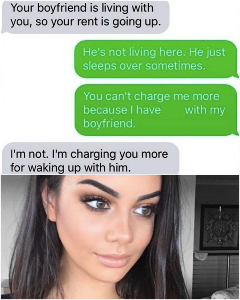Cringe-Worthy Text Message Exchanges Between People and Their Landlords ...