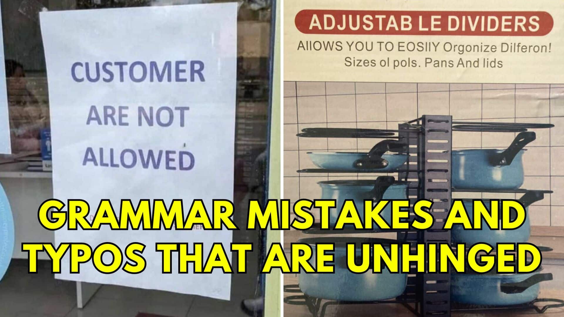 38 Spelling Mistakes and Typos That Don’t Make Any Sense